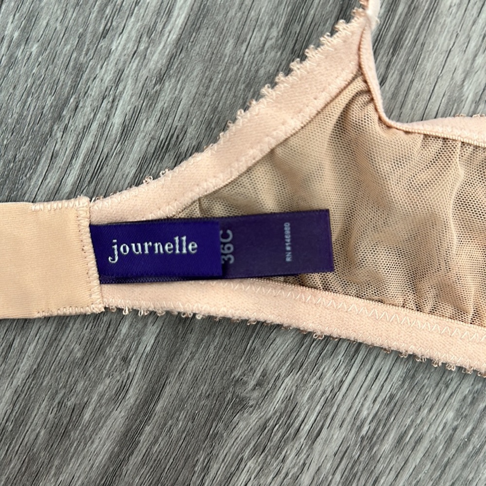 ANTHROPOLOGIE Journelle Balconette Isabel Lace Bra - Picture 12 of 16